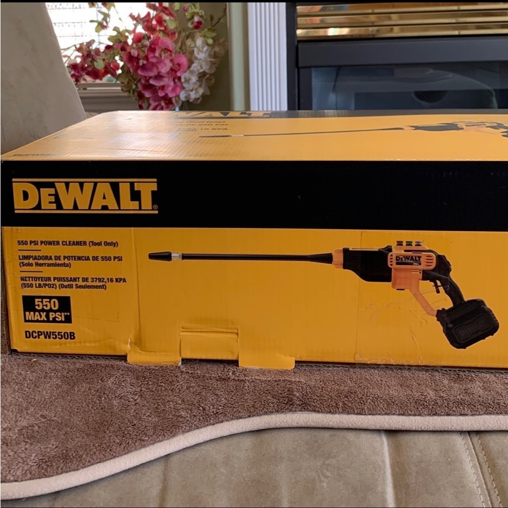 DEWALT DCPW550B Cold Water Pressure Washer